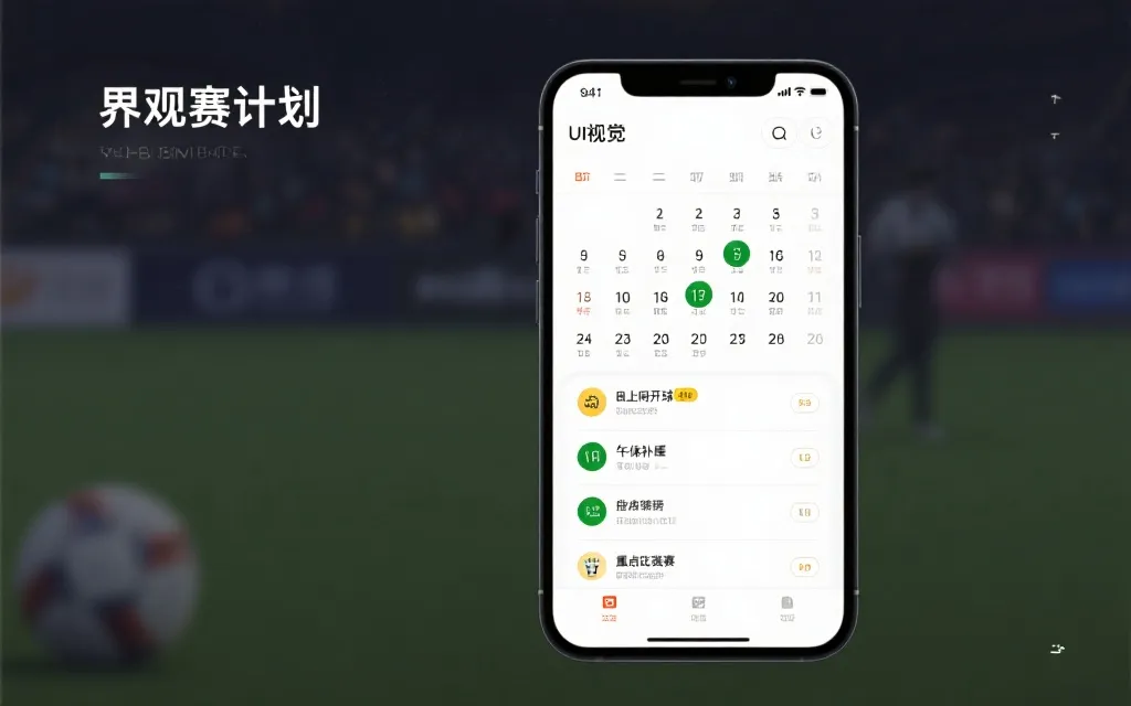 中国球迷世界杯观赛日历模板占位图